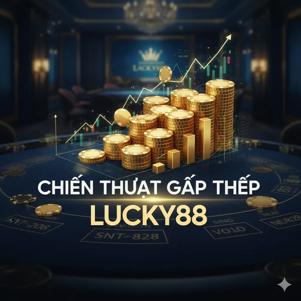 Chiến Thuật Gấp Thếp Lucky88 Đỉnh Cao Quản Lý Vốn Để Bất Bại Tại Sảnh Casino